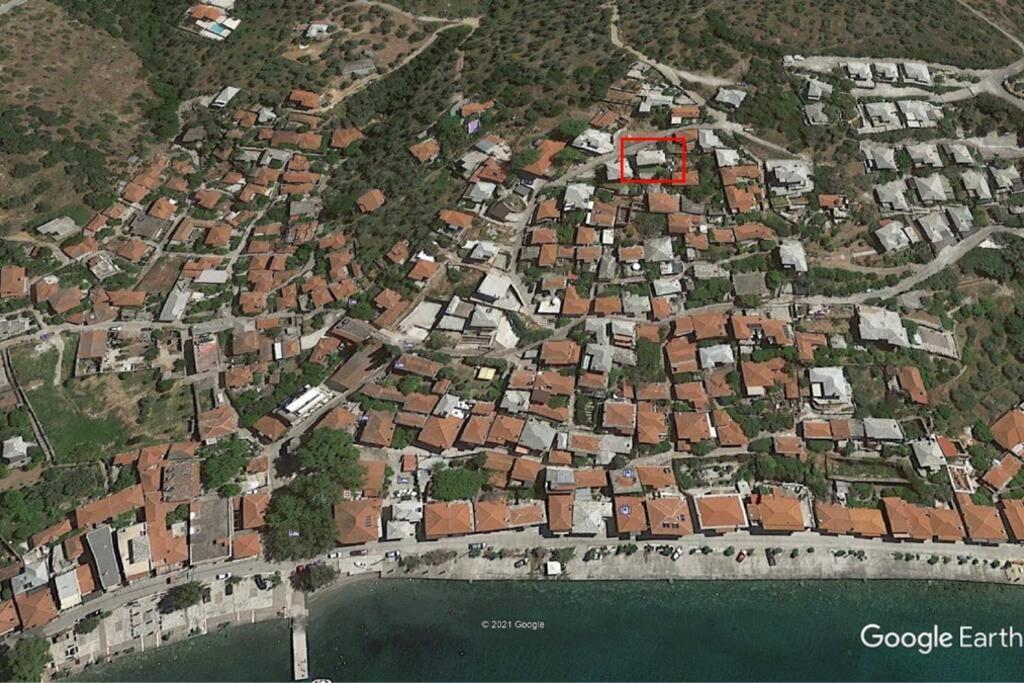 Mesonisi Με Υπέροχη Θέα Στον Παγασητικό!! Villa Áfissos Eksteriør bilde