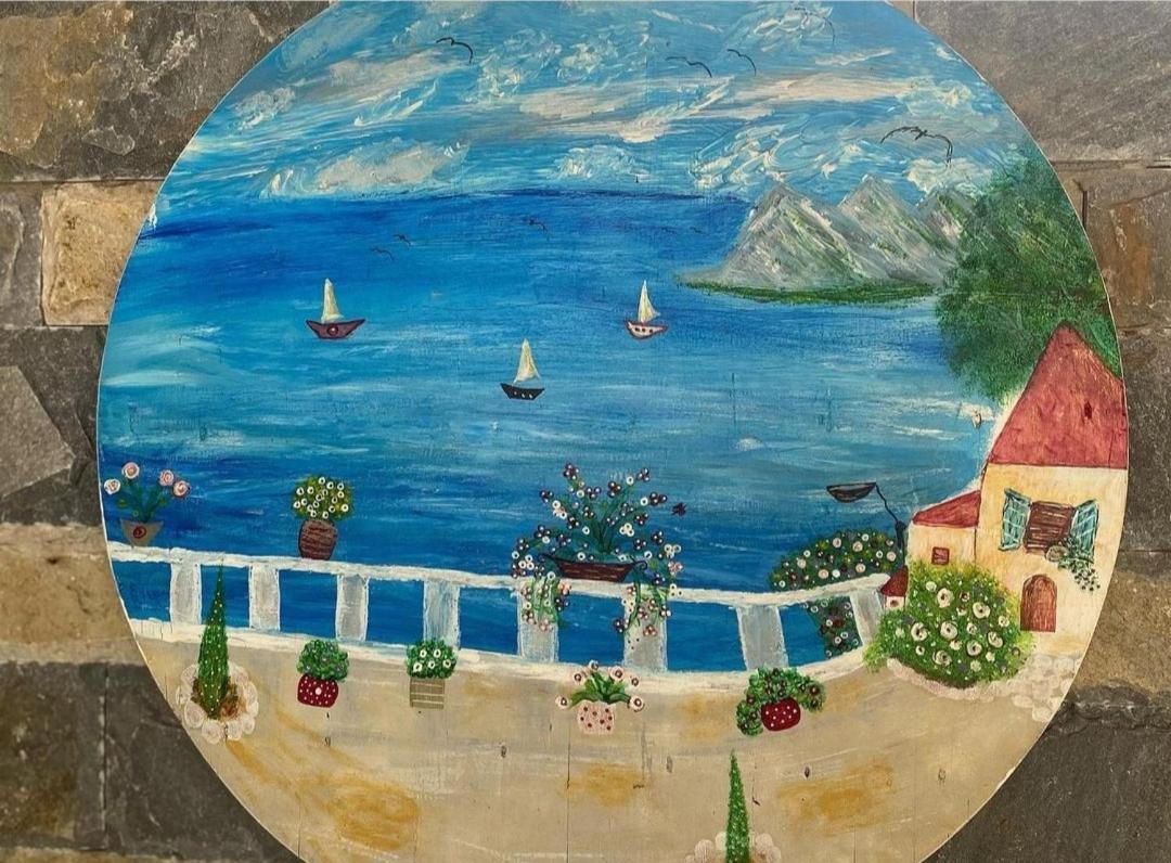 Mesonisi Με Υπέροχη Θέα Στον Παγασητικό!! Villa Áfissos Eksteriør bilde