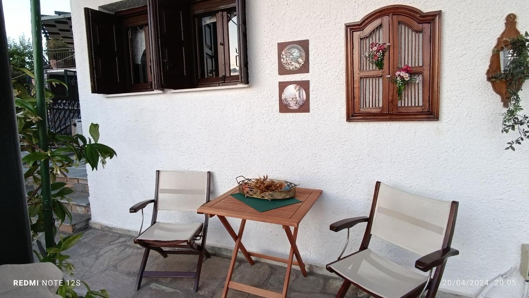 Mesonisi Με Υπέροχη Θέα Στον Παγασητικό!! Villa Áfissos Eksteriør bilde