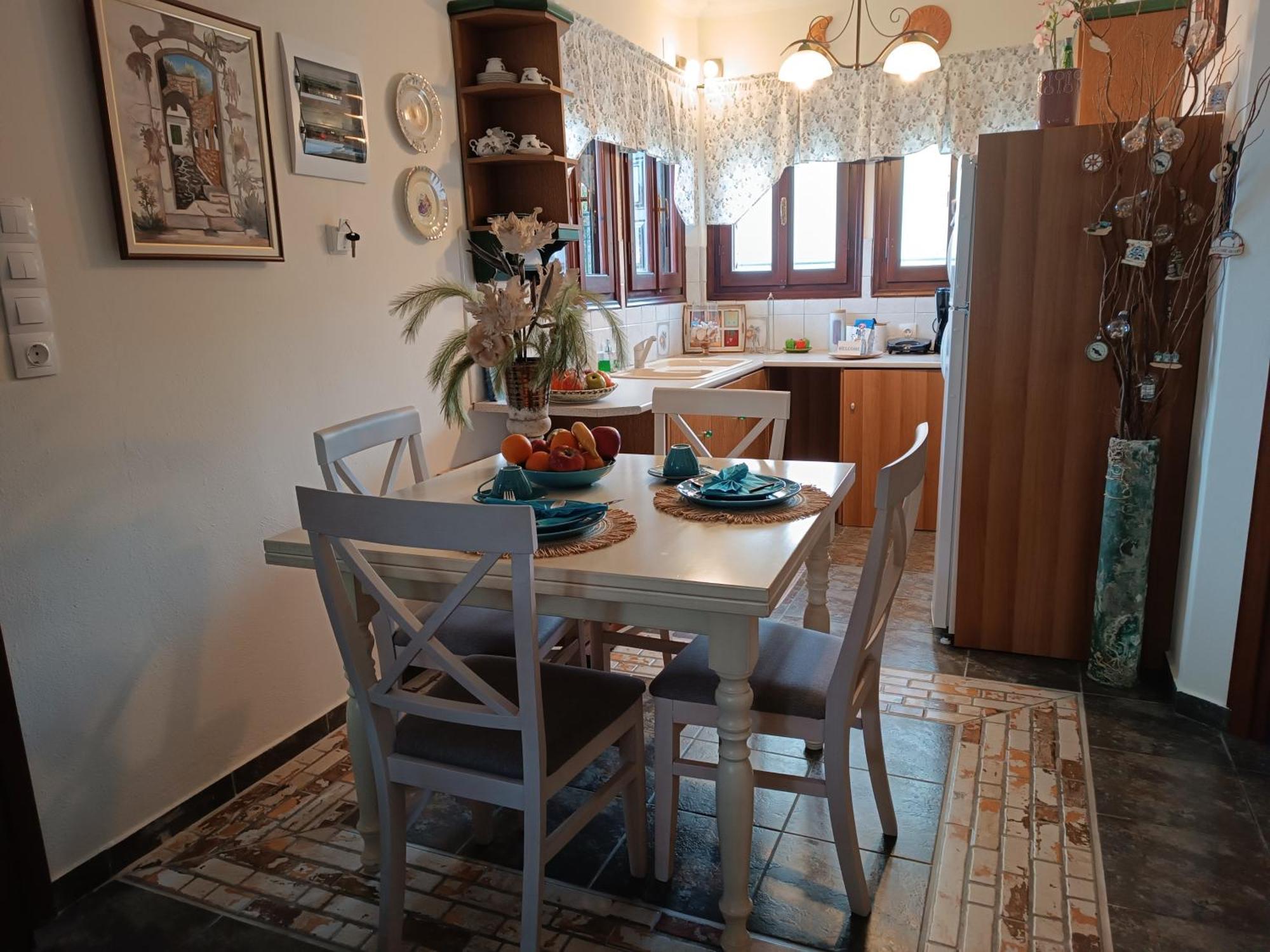 Mesonisi Με Υπέροχη Θέα Στον Παγασητικό!! Villa Áfissos Eksteriør bilde